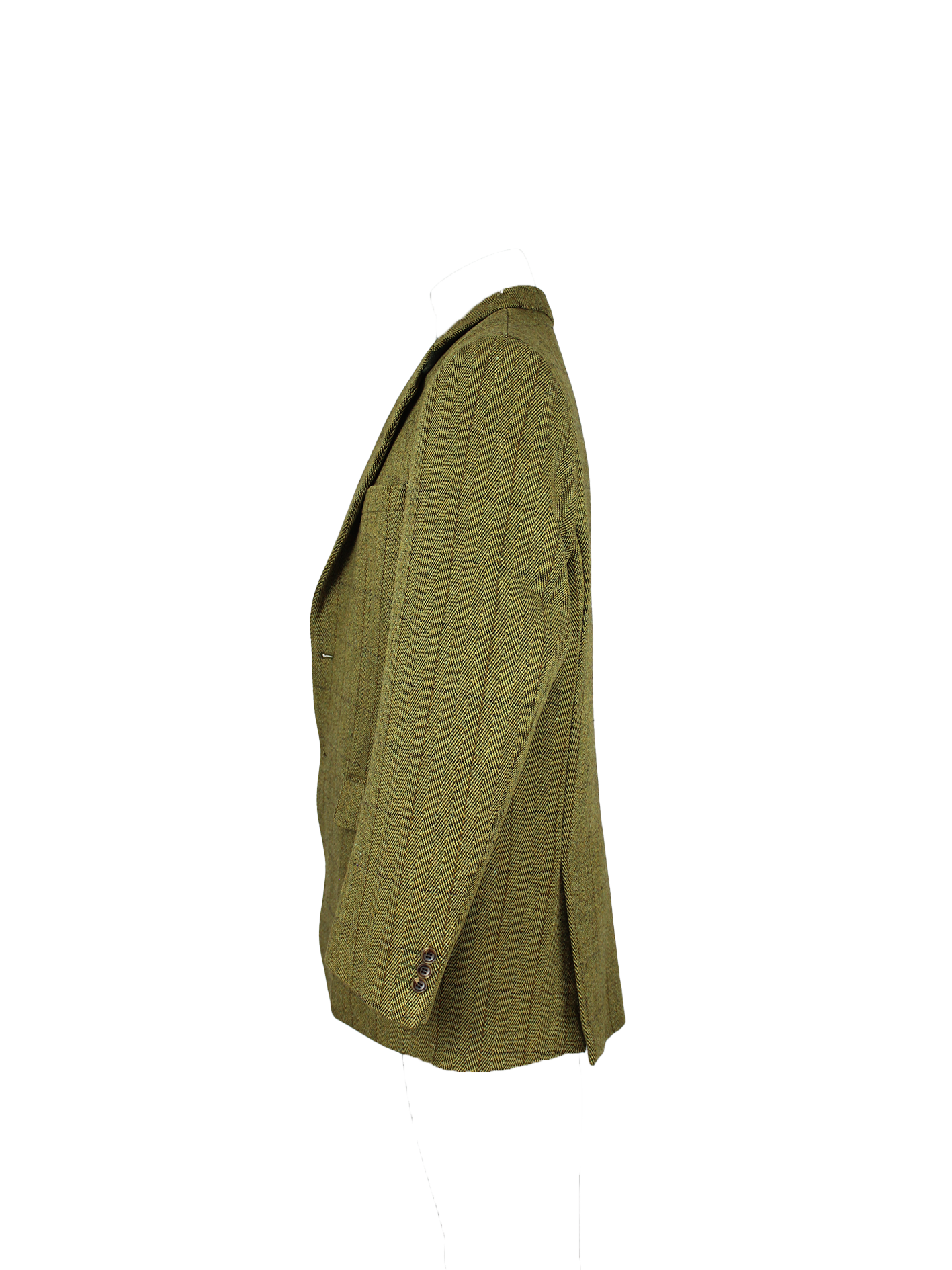 MT03 - Mens Tweed Blazer SAGE (5433/21) - Oxford Blue