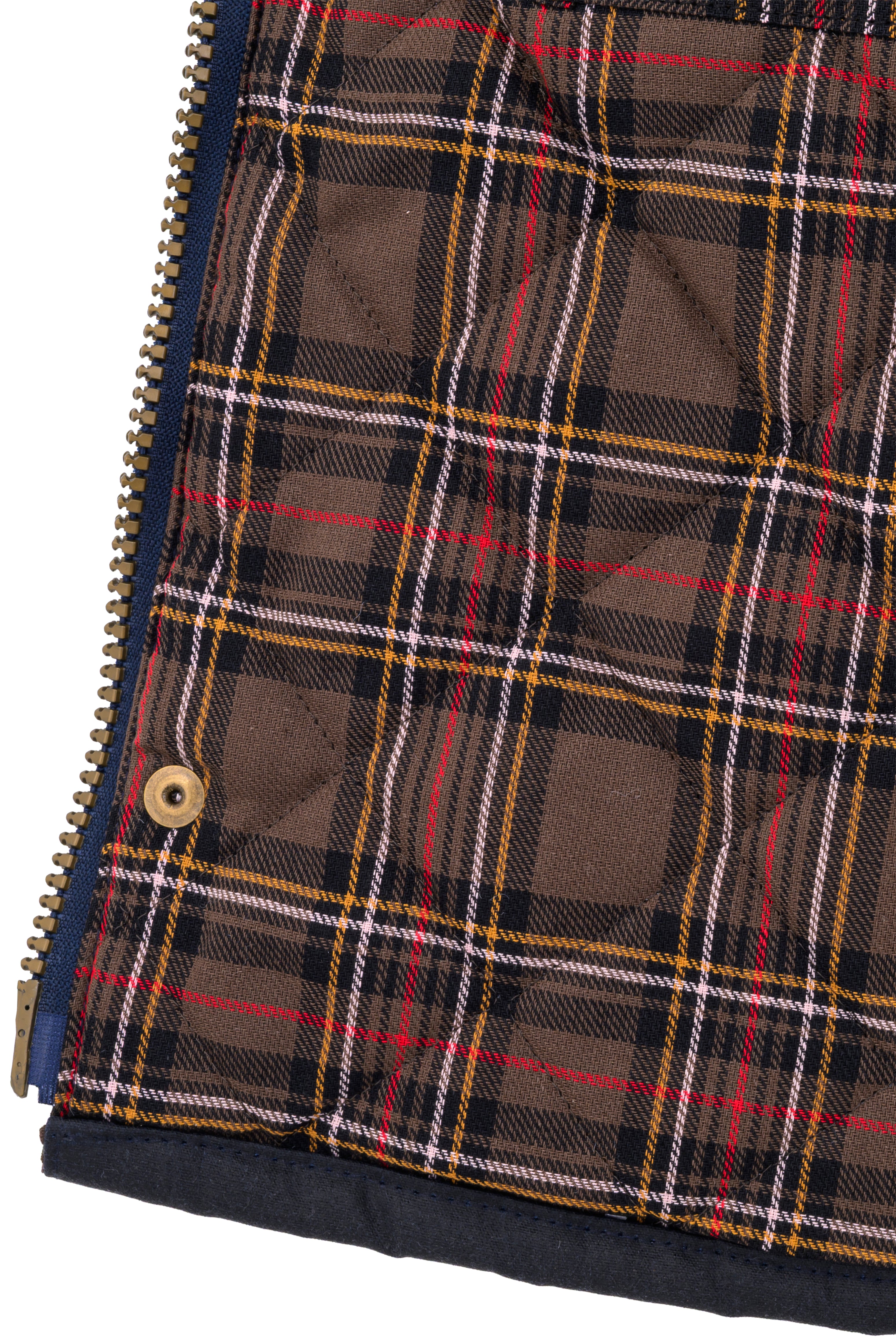 W114 - Men's Countryman Wax Gilet - NAVY - Oxford Blue
