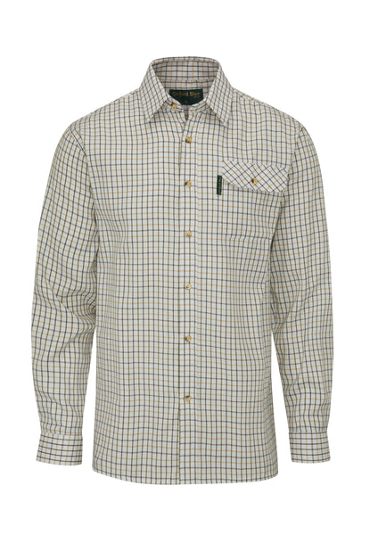 Men's Game Tattersall Shirt - Traditional Country Style Comfort Fit Long Sleeve Shirt