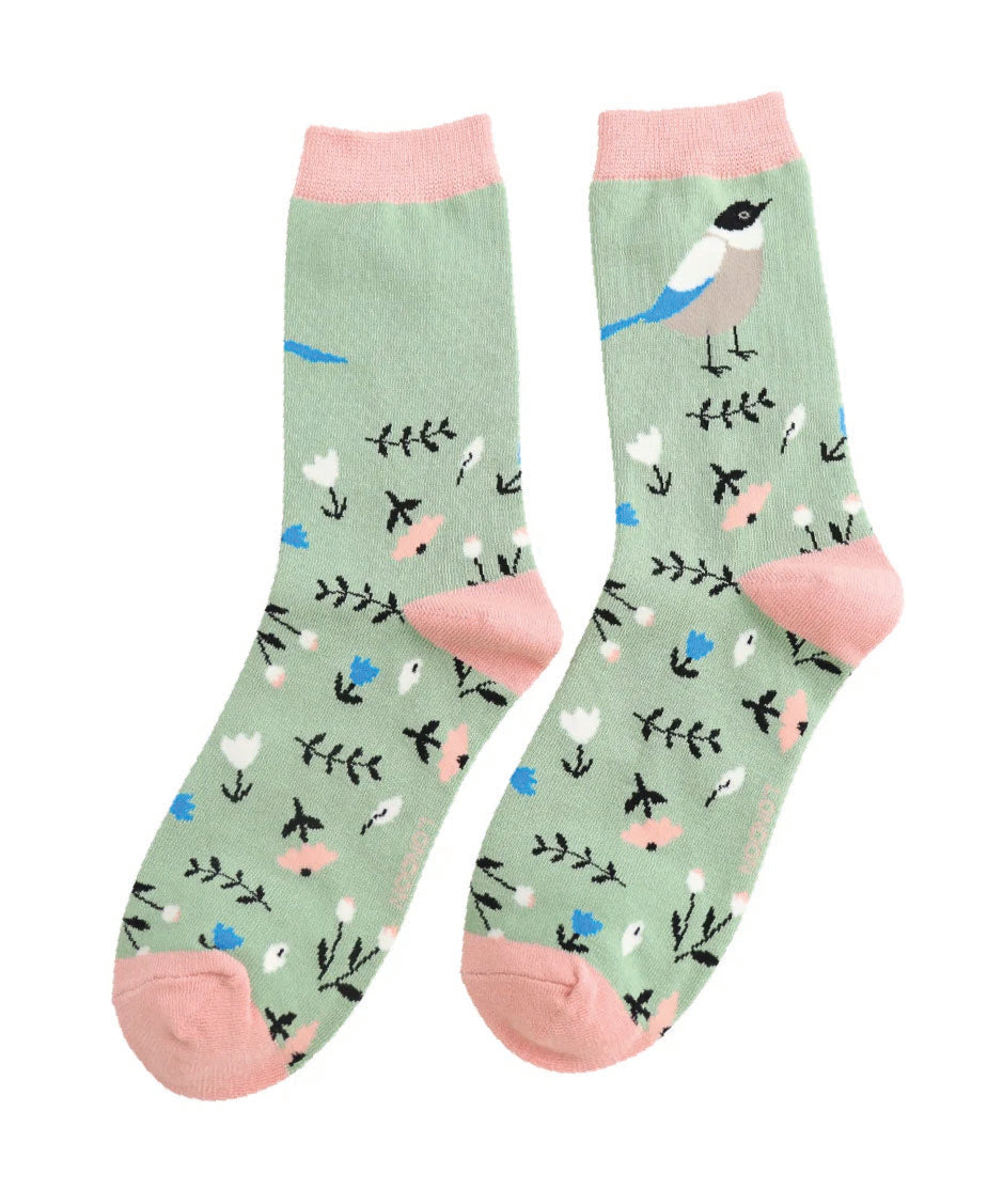 Ladies Birdie - Green - Oxford Blue