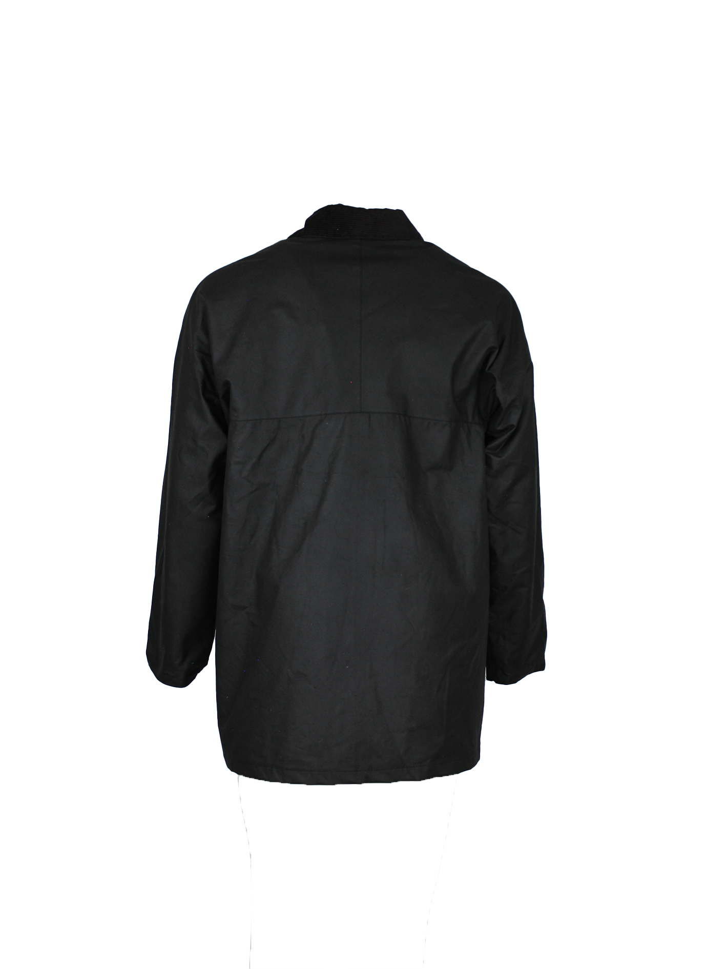 W01 - Men's Countryman Wax Jacket - BLACK - Oxford Blue