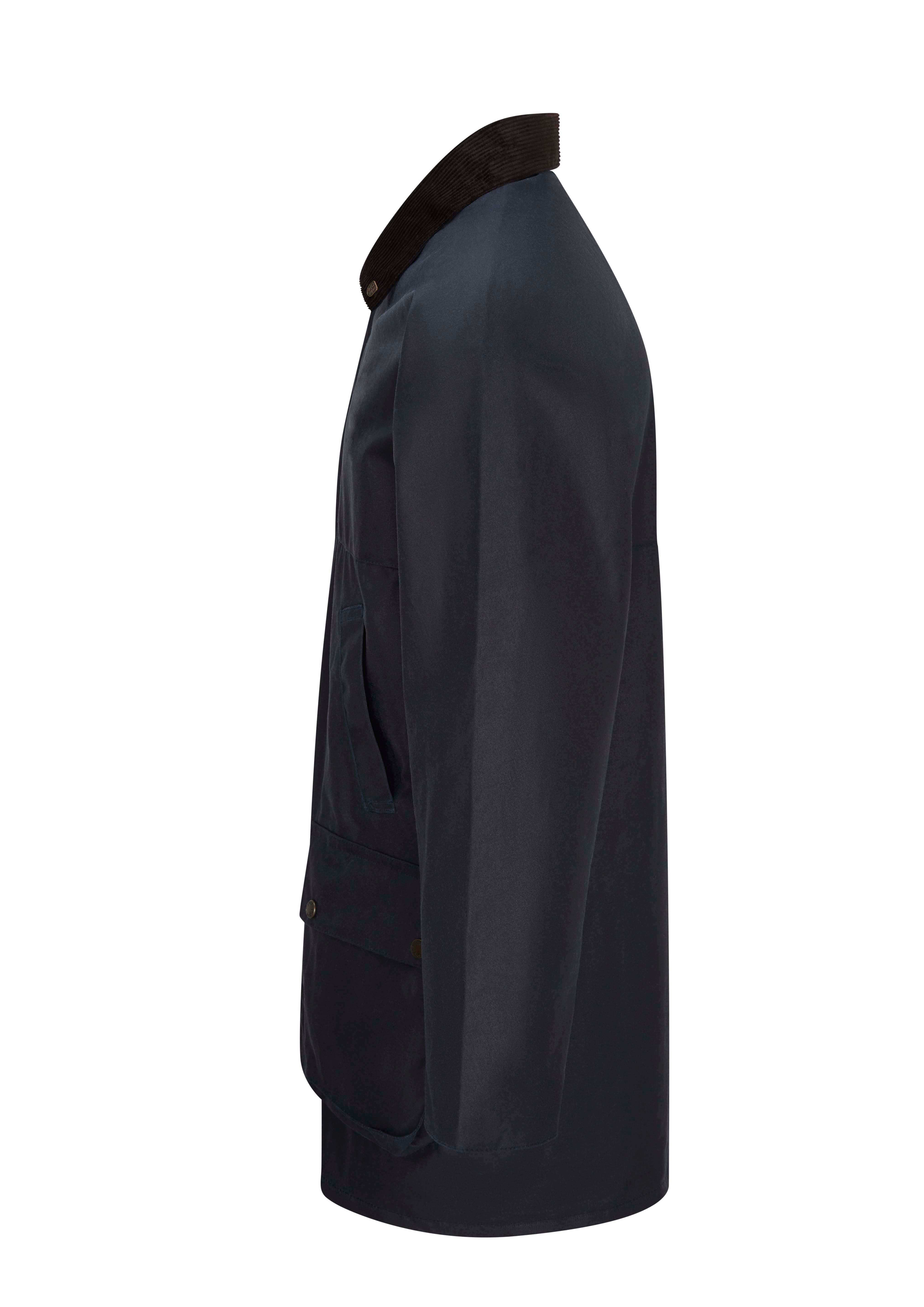 W01 - Men's Countryman Wax Jacket - NAVY - Oxford Blue