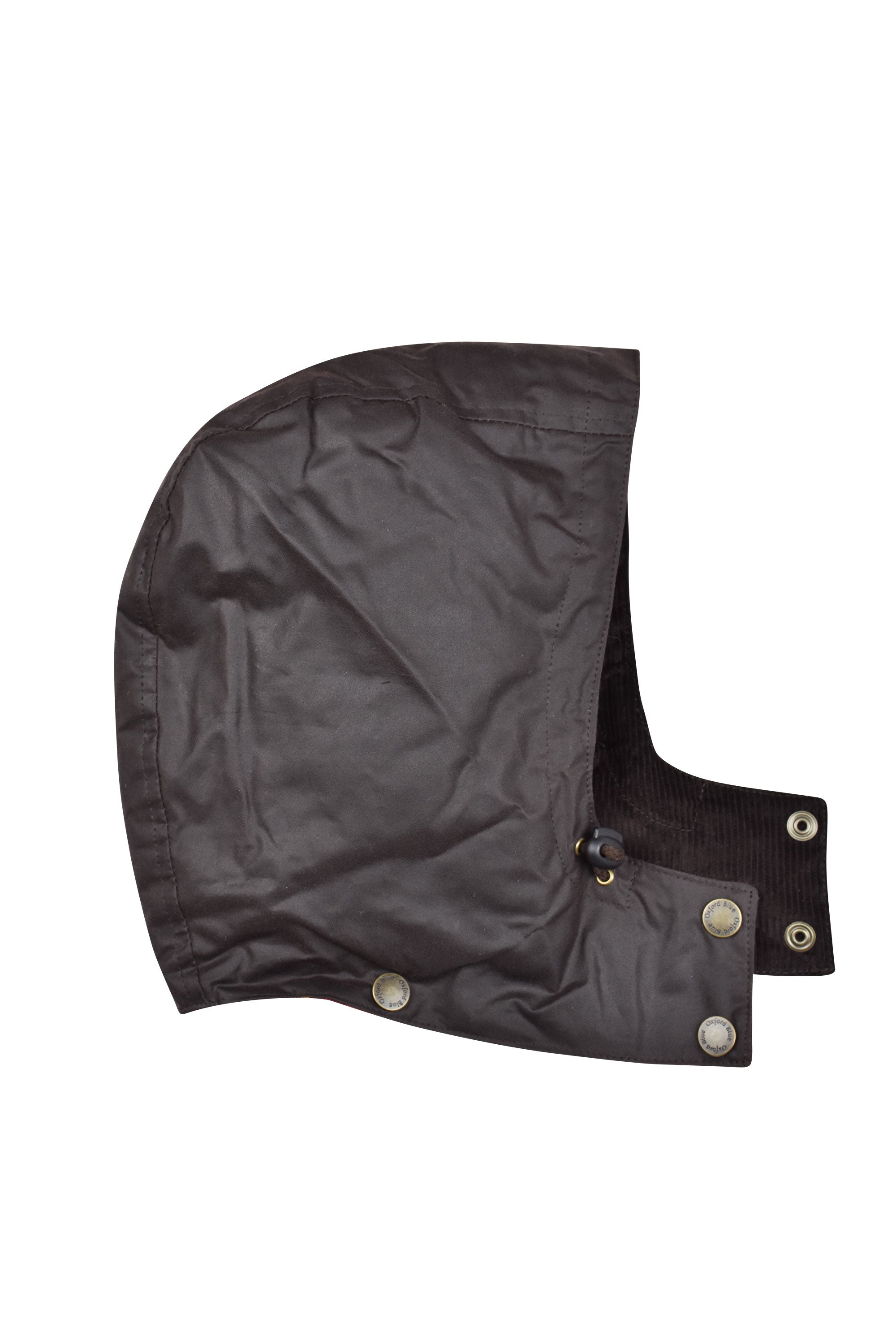 W02 - Women's Olivia Waxed Jacket - BROWN - Oxford Blue