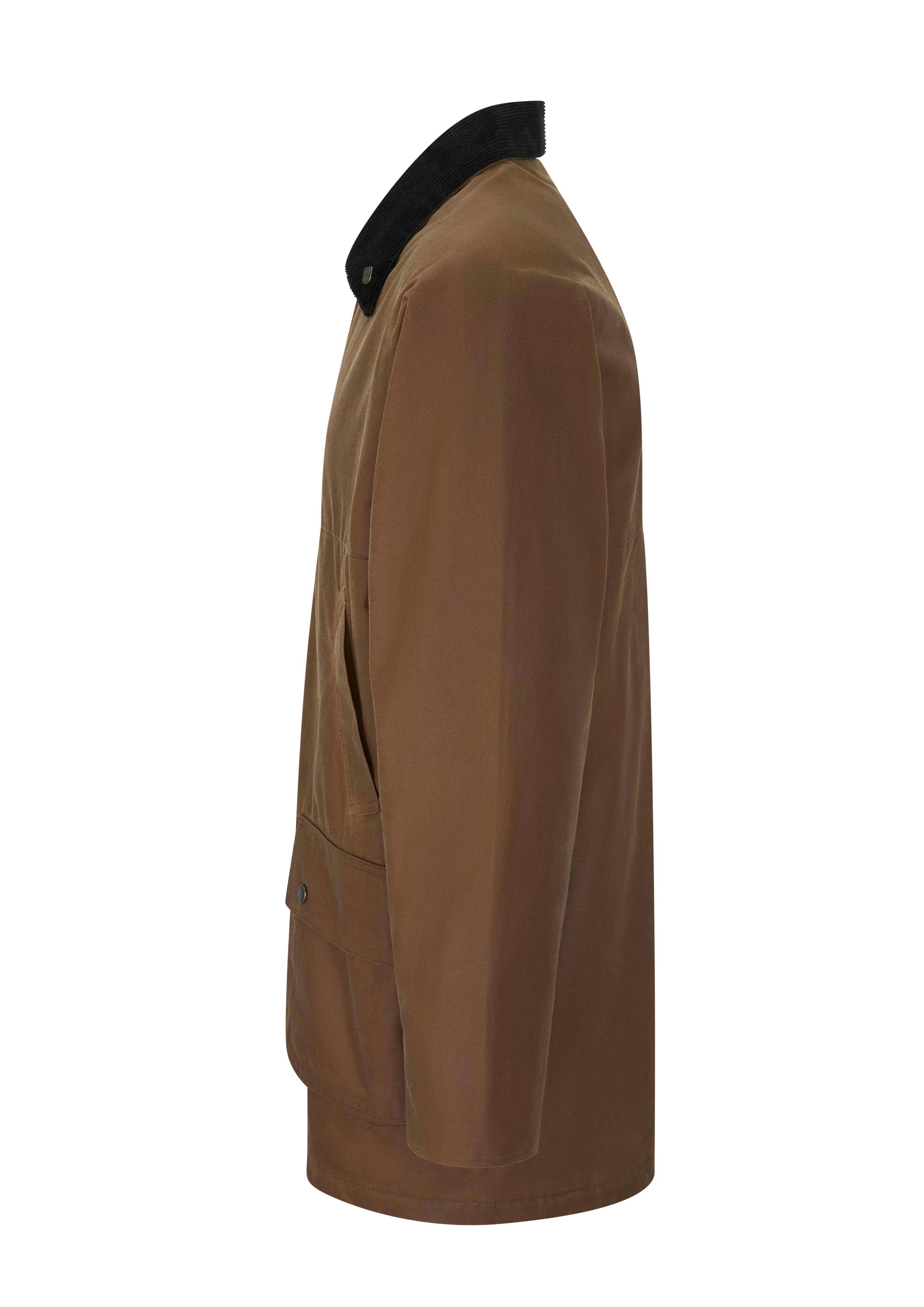 W01 - Men's Countryman Wax Jacket - SANDSTONE - Oxford Blue