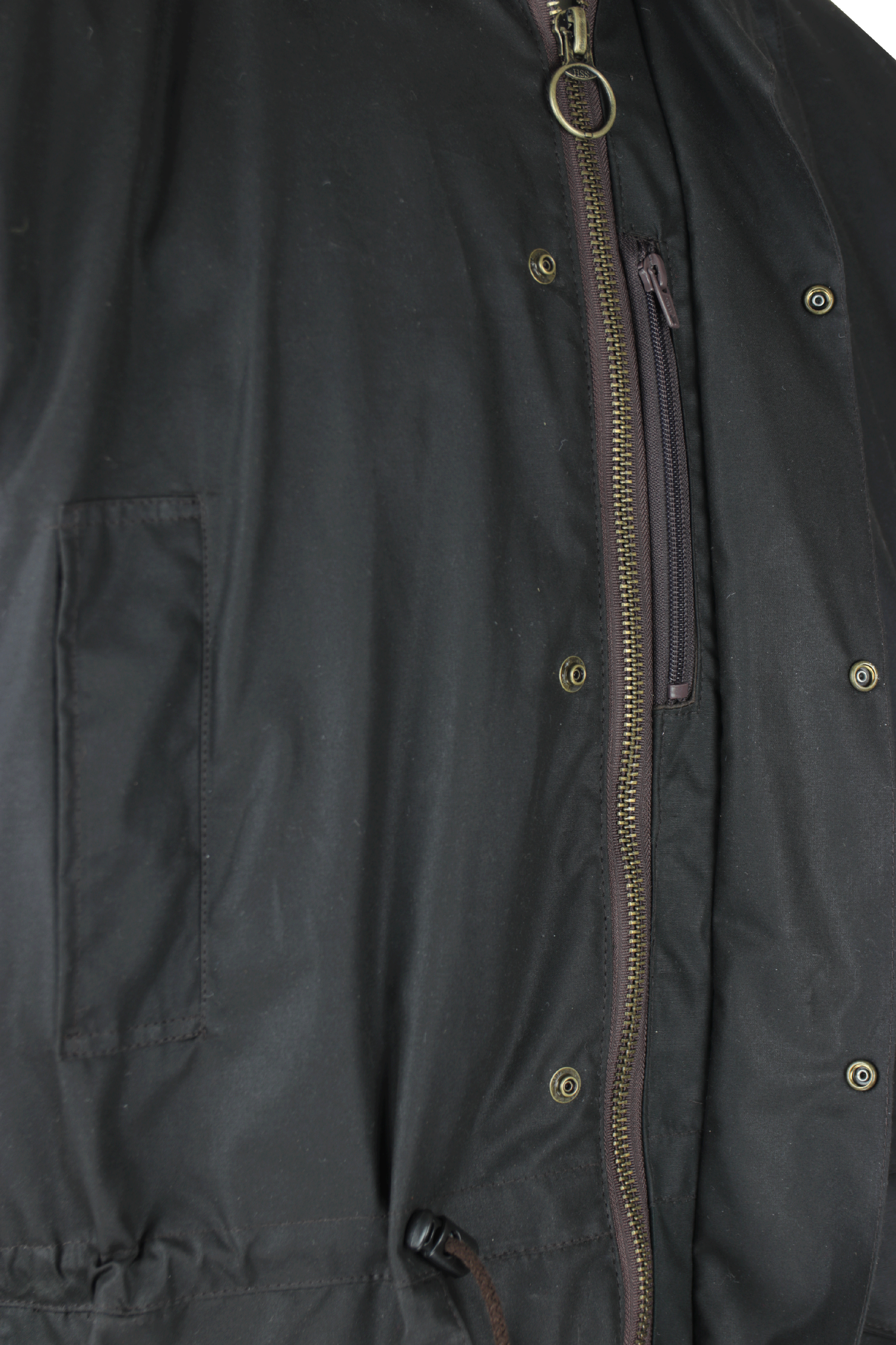 W21 - Bray 3 in 1 Wax Jacket (Vented) - BROWN - Oxford Blue