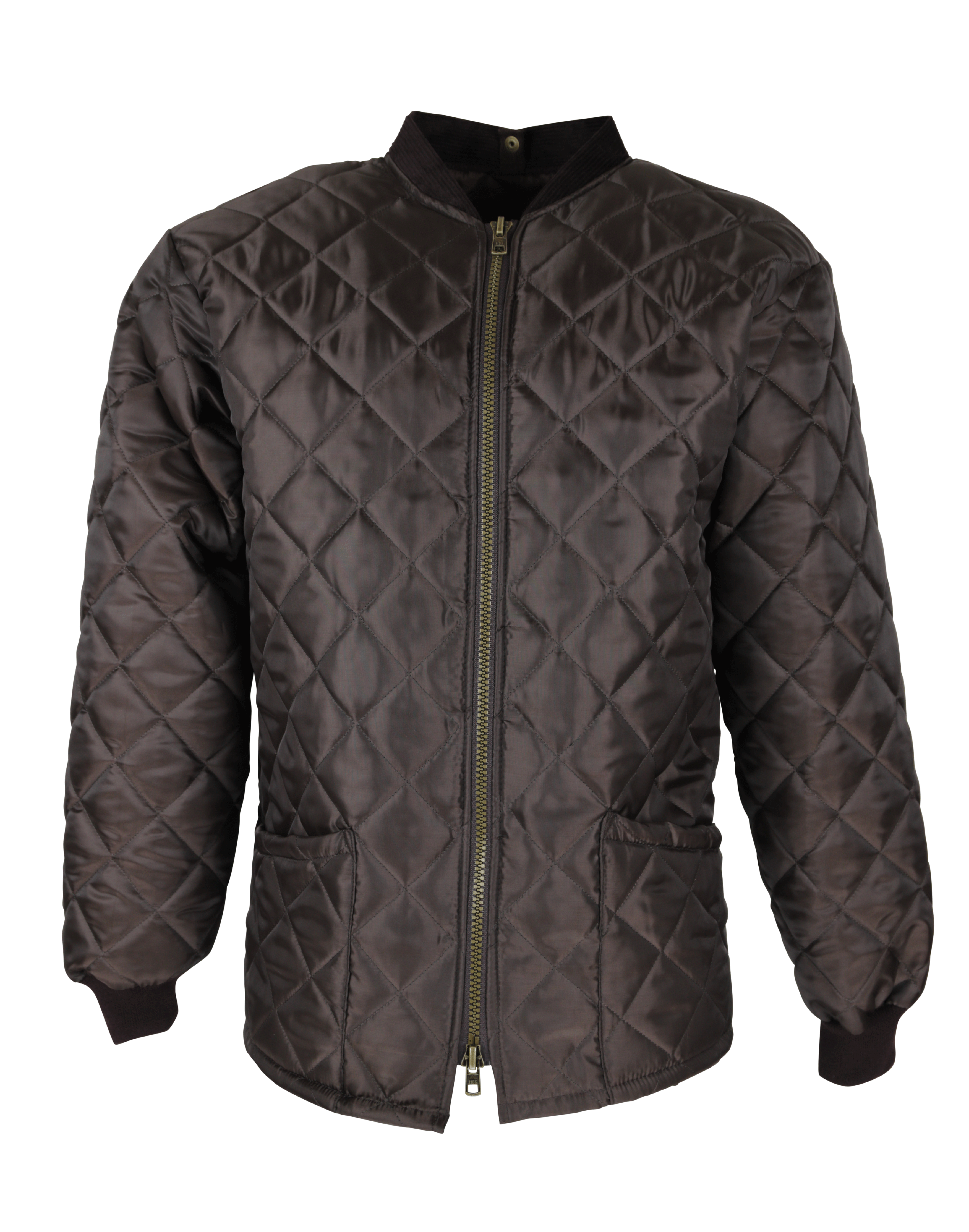 W21 - Bray 3 in 1 Wax Jacket (Vented) - BROWN - Oxford Blue