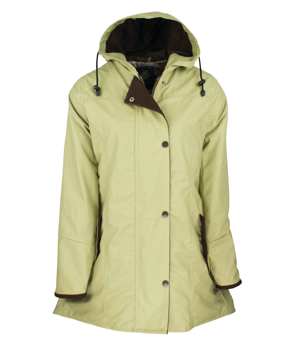 W236 - Women's Hooded Katrina Discovery - BEIGE - Oxford Blue