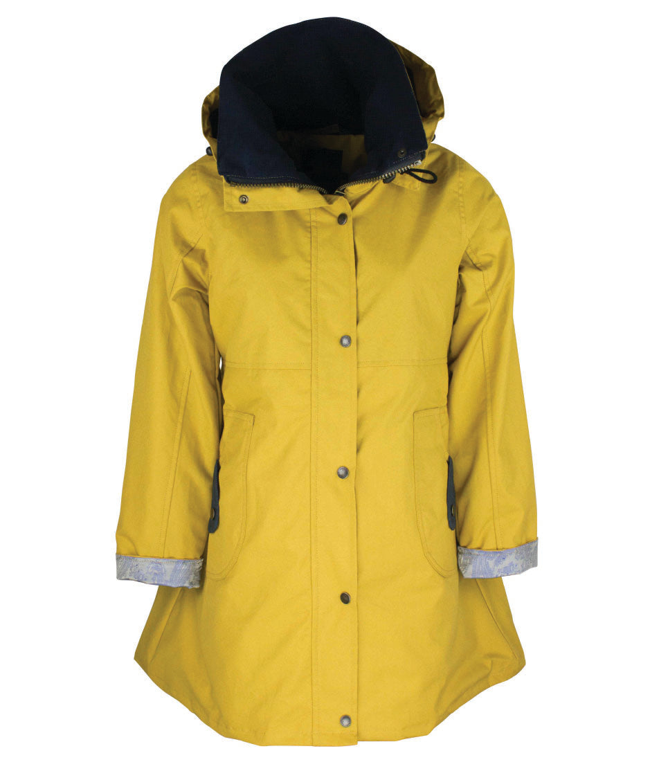 W234 - Women's New England Discovery - MUSTARD - Oxford Blue