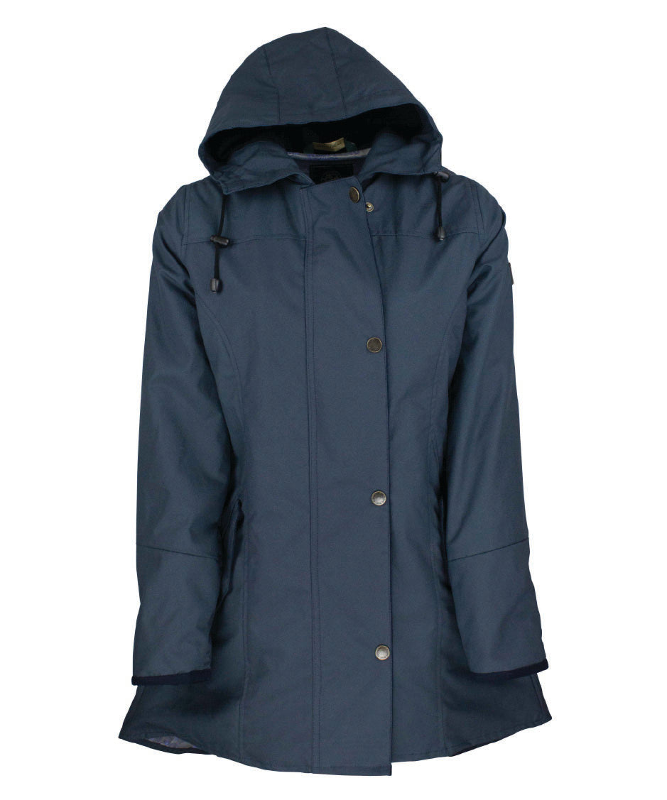 W236 - Women's Hooded Katrina Discovery - NAVY - Oxford Blue