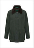 W24 - Women's Countrygirl Wax Jacket - GREEN - Oxford Blue