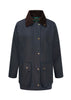 W24 - Women's Countrygirl Wax Jacket - NAVY - Oxford Blue