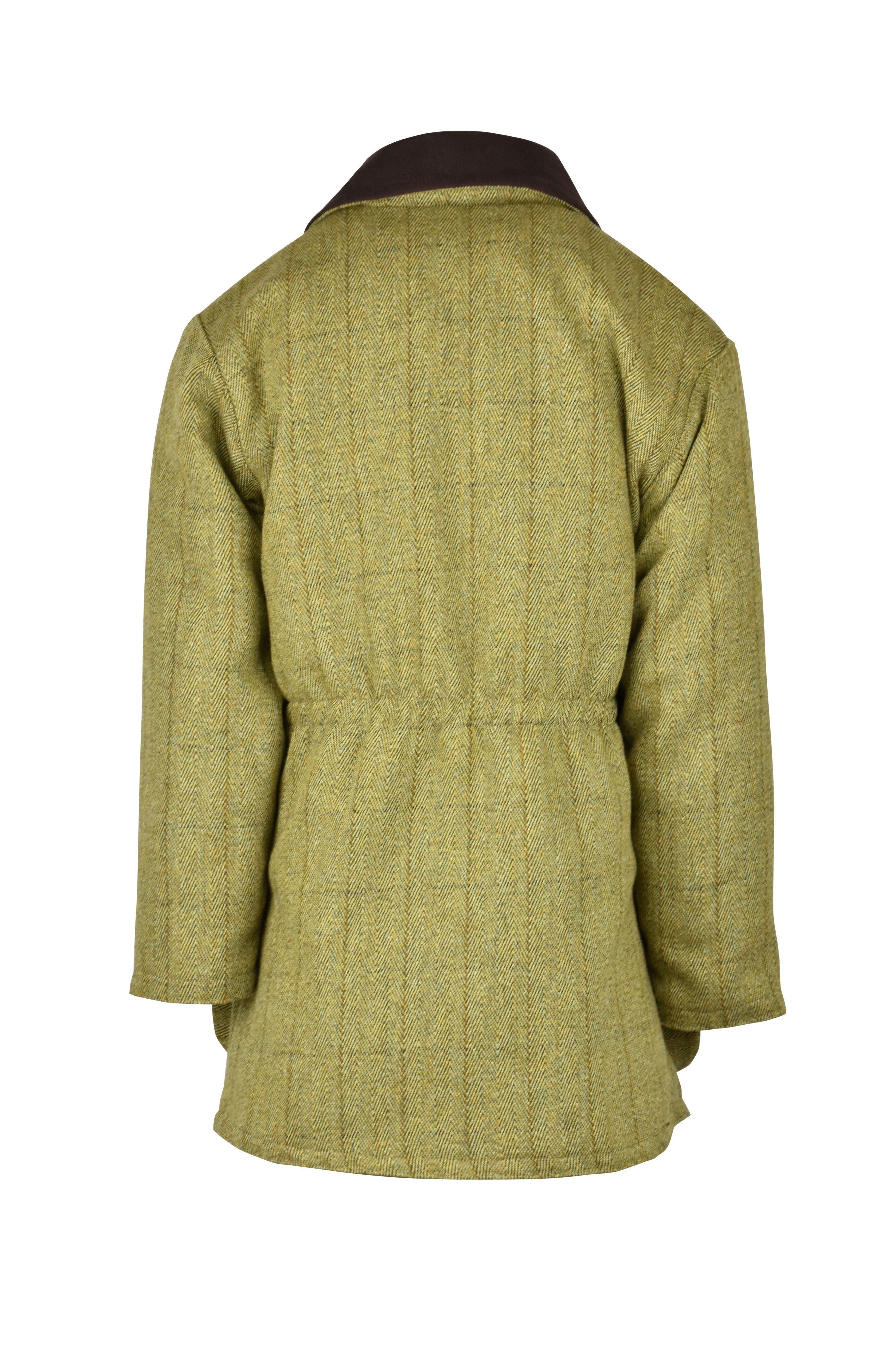 W29 - Ladies Brampton Tweed Coat SAGE (5433/21) - Oxford Blue