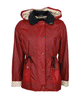 W307 - Women's Breathable/Waterproof Wax Jacket - RED - Oxford Blue