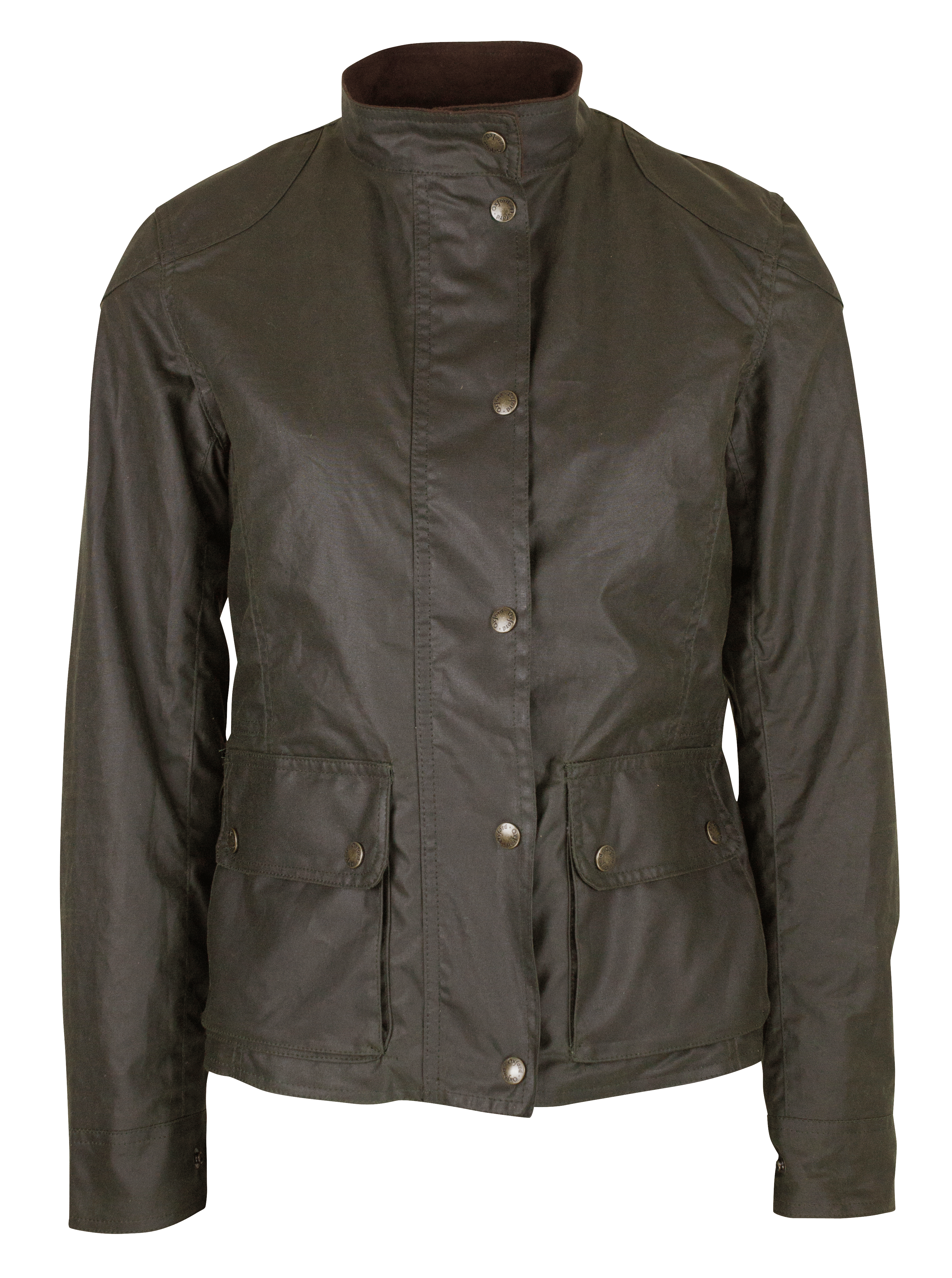 W31 - Ladies New York Biker - BROWN - Oxford Blue