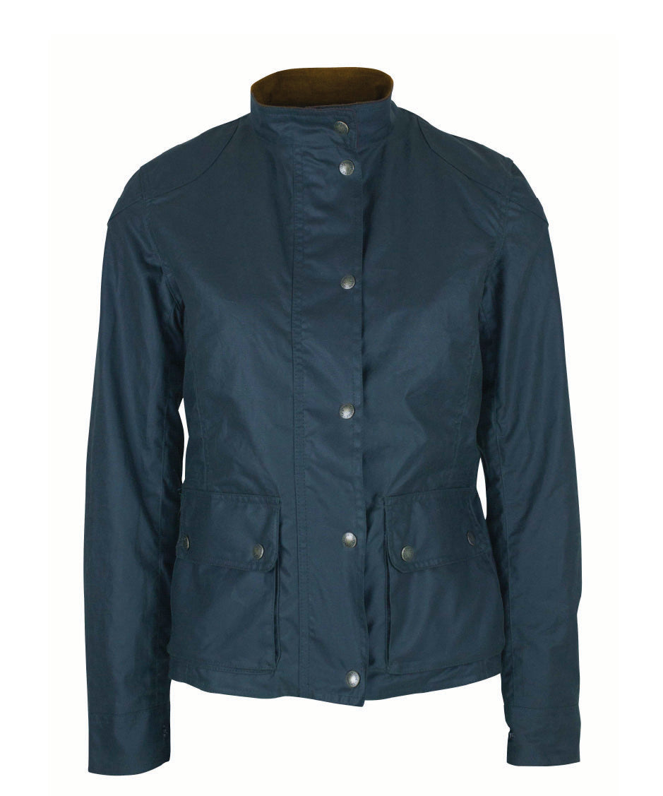 W31 - Ladies New York Biker - NAVY - Oxford Blue