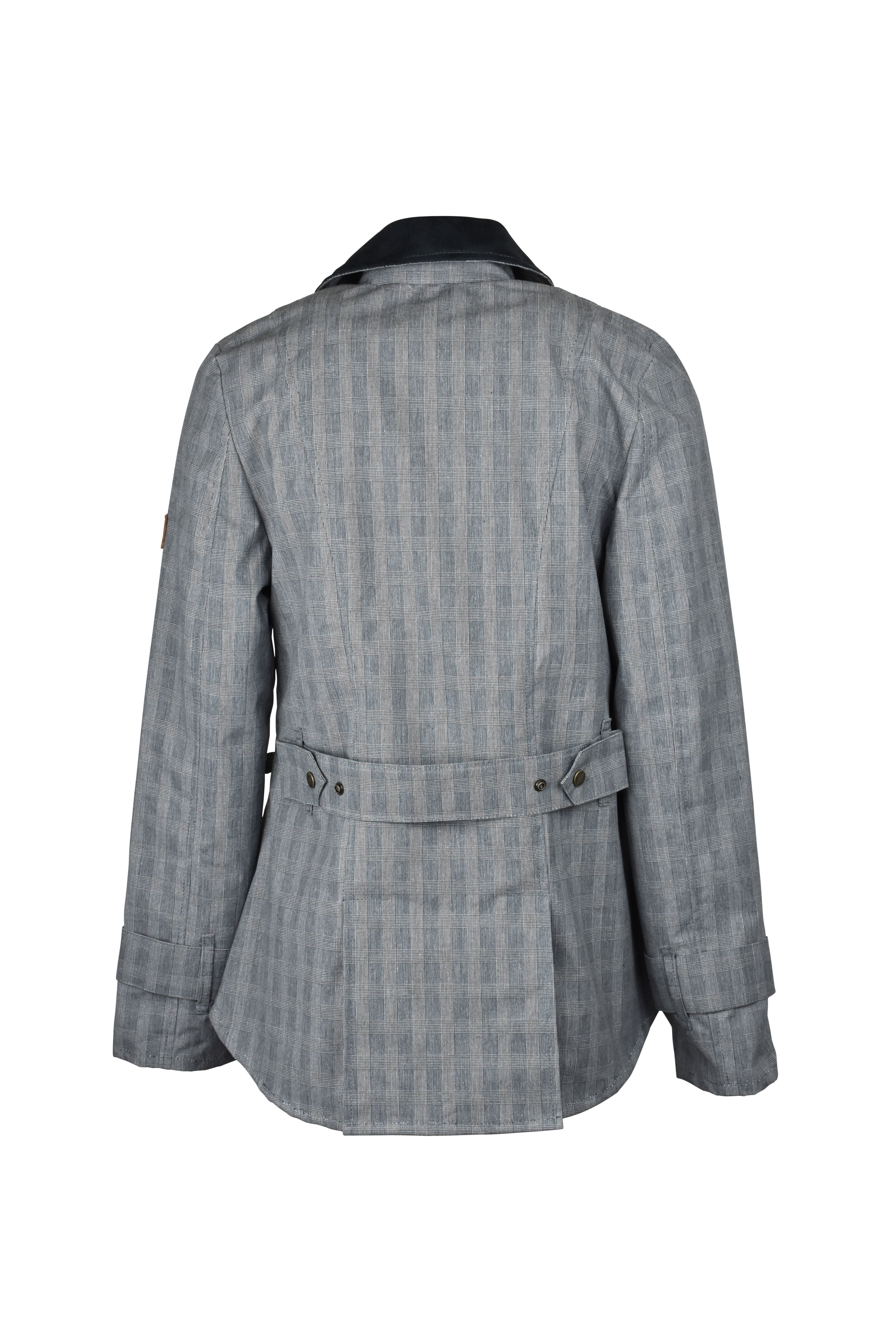 W44 - Ladies Tartan Washwax Ambre - PRINCE OF WALES - Oxford Blue