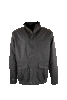 W50 - Men's Kendal Antiquity Wax Jacket - BROWN - Oxford Blue
