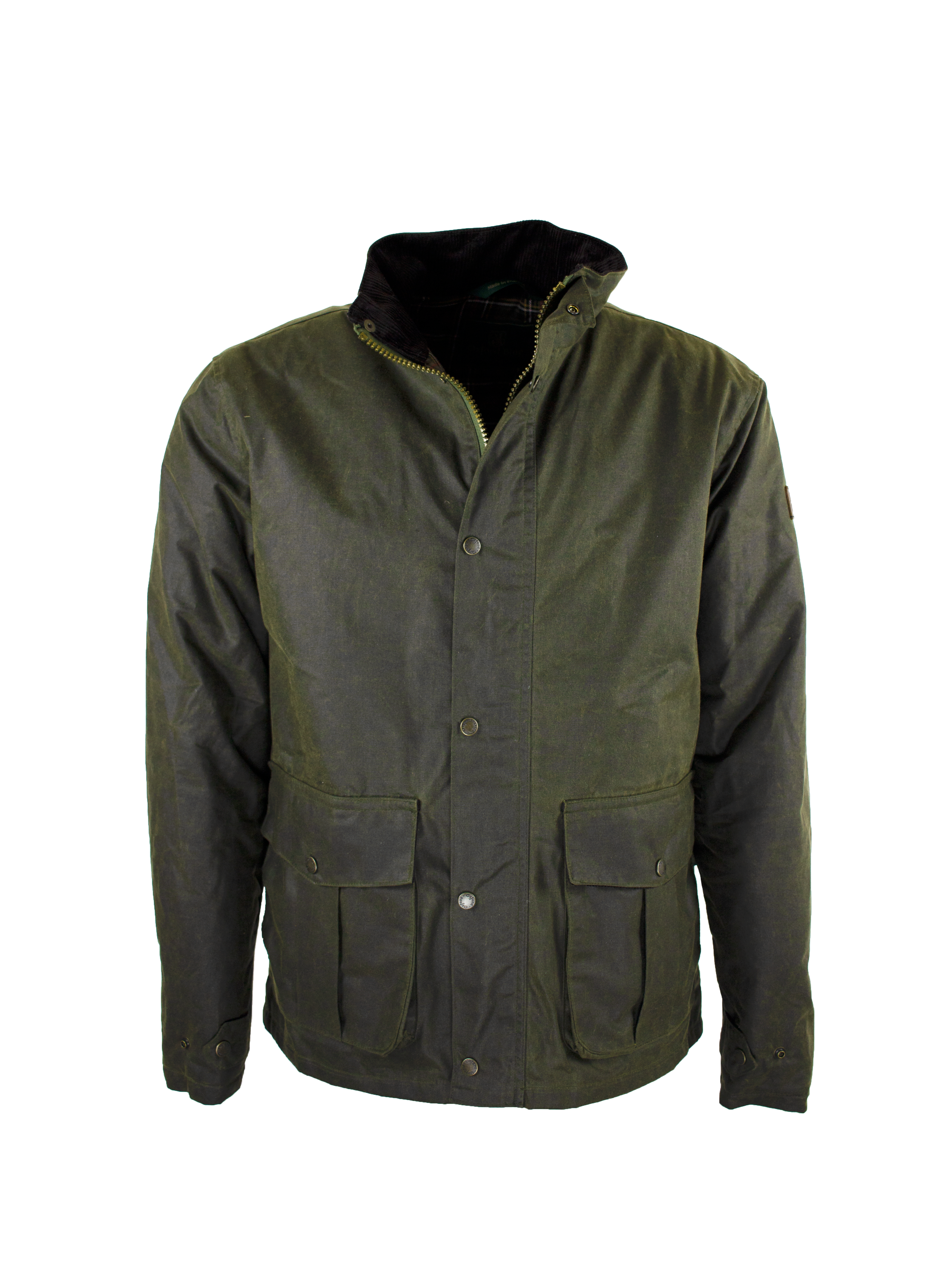 W50 - Men's Kendal Antiquity Wax Jacket - GREEN