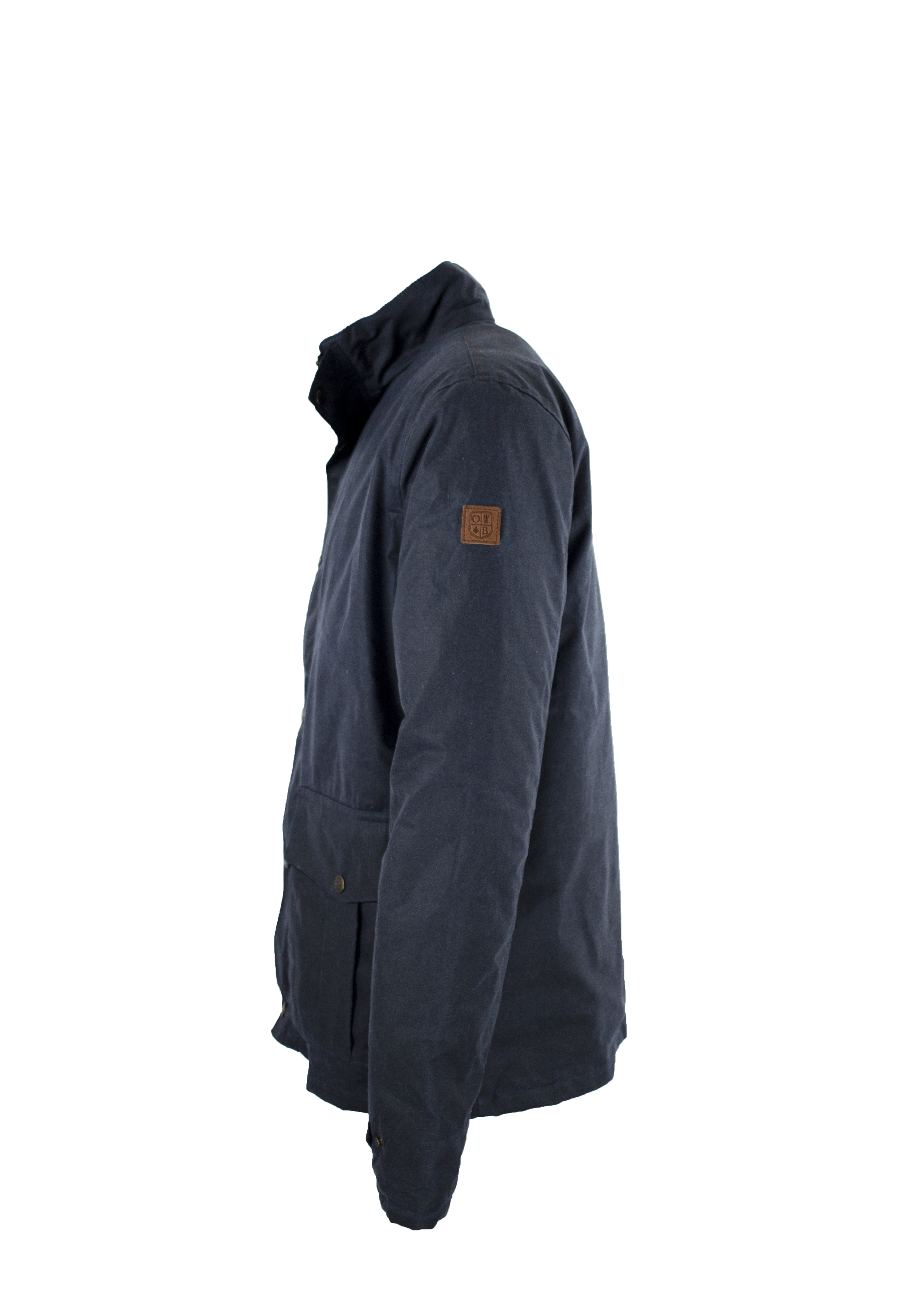 W50 - Men's Kendal Antiquity Wax Jacket - NAVY - Oxford Blue