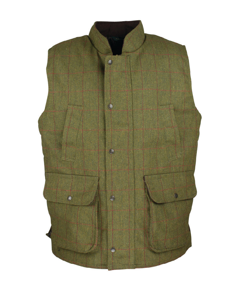 W53 Men's Brampton Gilet - DARK GREEN (5907/51) - Oxford Blue