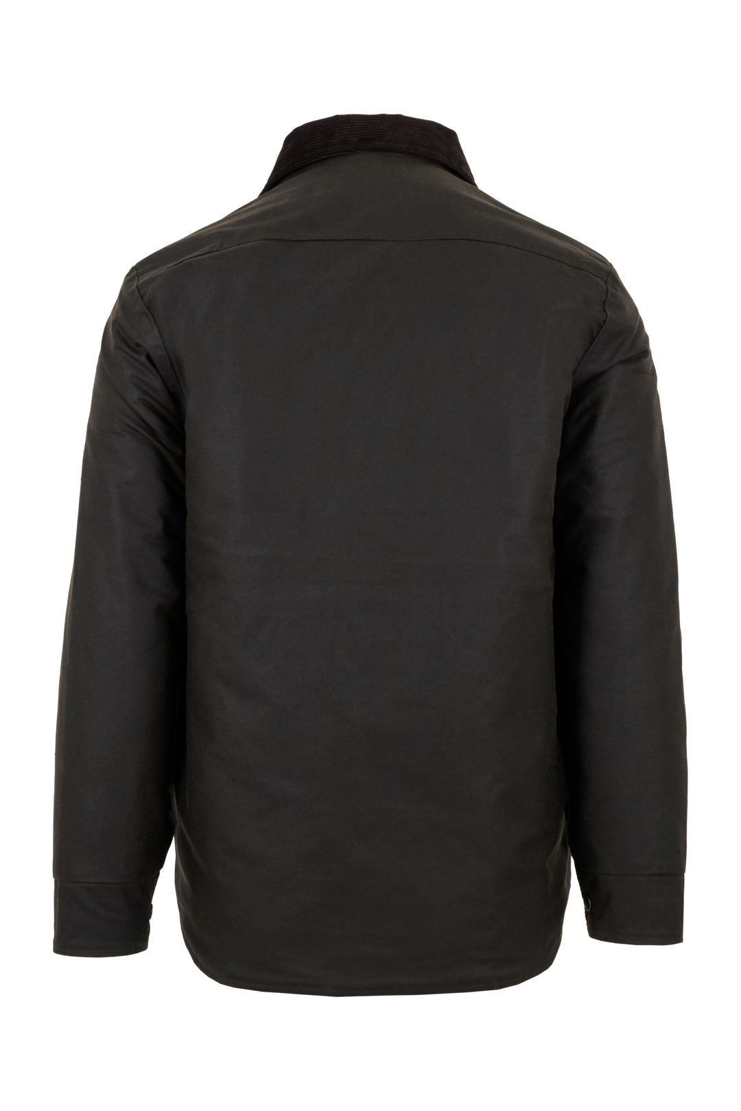 W92 - Men's Piti Wax Overshirt - DARK OLIVE - Oxford Blue