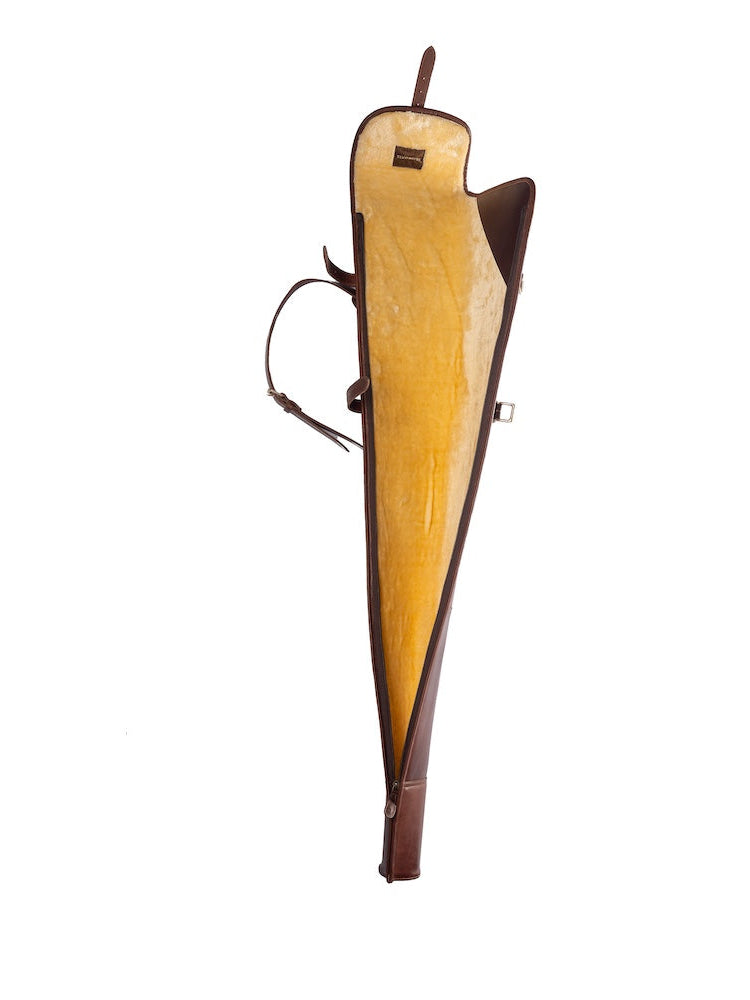 Woodbury Leather Gunslip - BROWN - Oxford Blue