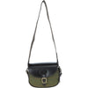 Maddox Tweed/Leather Cartridge Bag - LOVAT (5433/22) - Oxford Blue