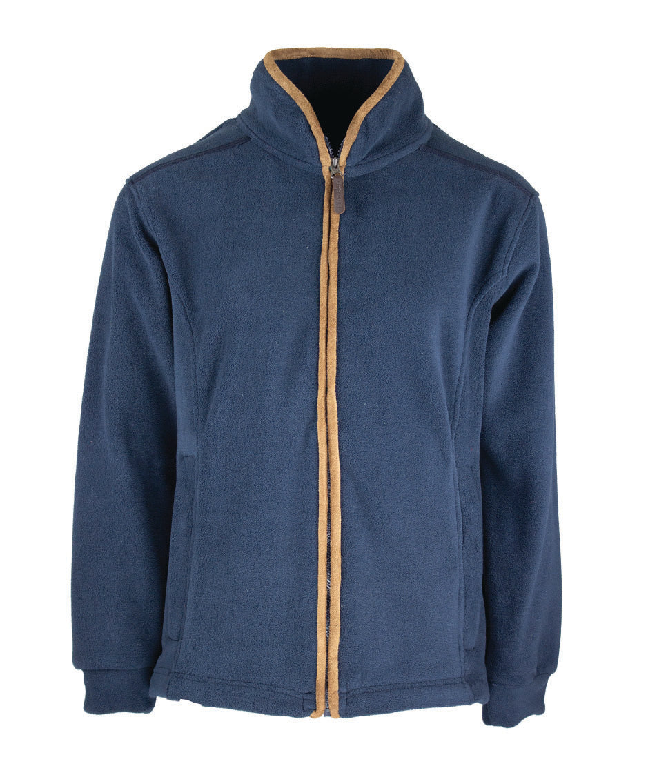 LF202 - Ladie's Fleece Jacket - NAVY - Oxford Blue