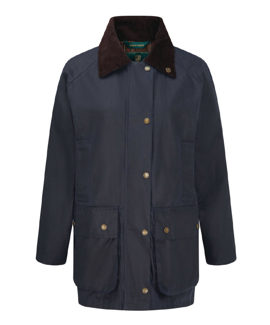 W01 - Men's Countryman Wax Jacket - NAVY - Oxford Blue