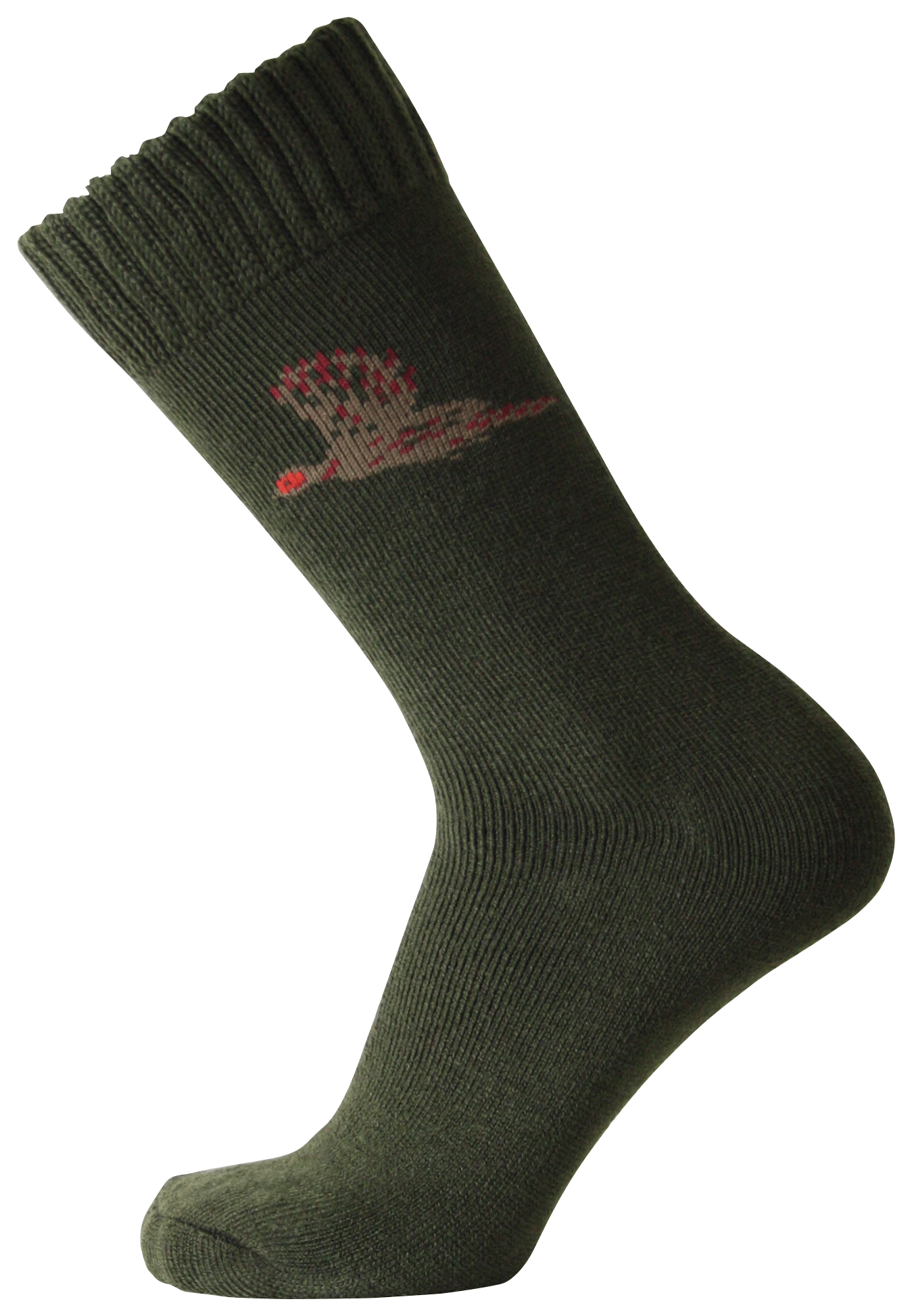 14278 - Men's Hunting Socks Khaki Green (3 pack) - Oxford Blue