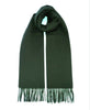 Olive Lambswool Scarf - Oxford Blue