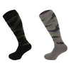 544 - Men's Knee High Camouflage Socks (2 Pack - Black) - Oxford Blue