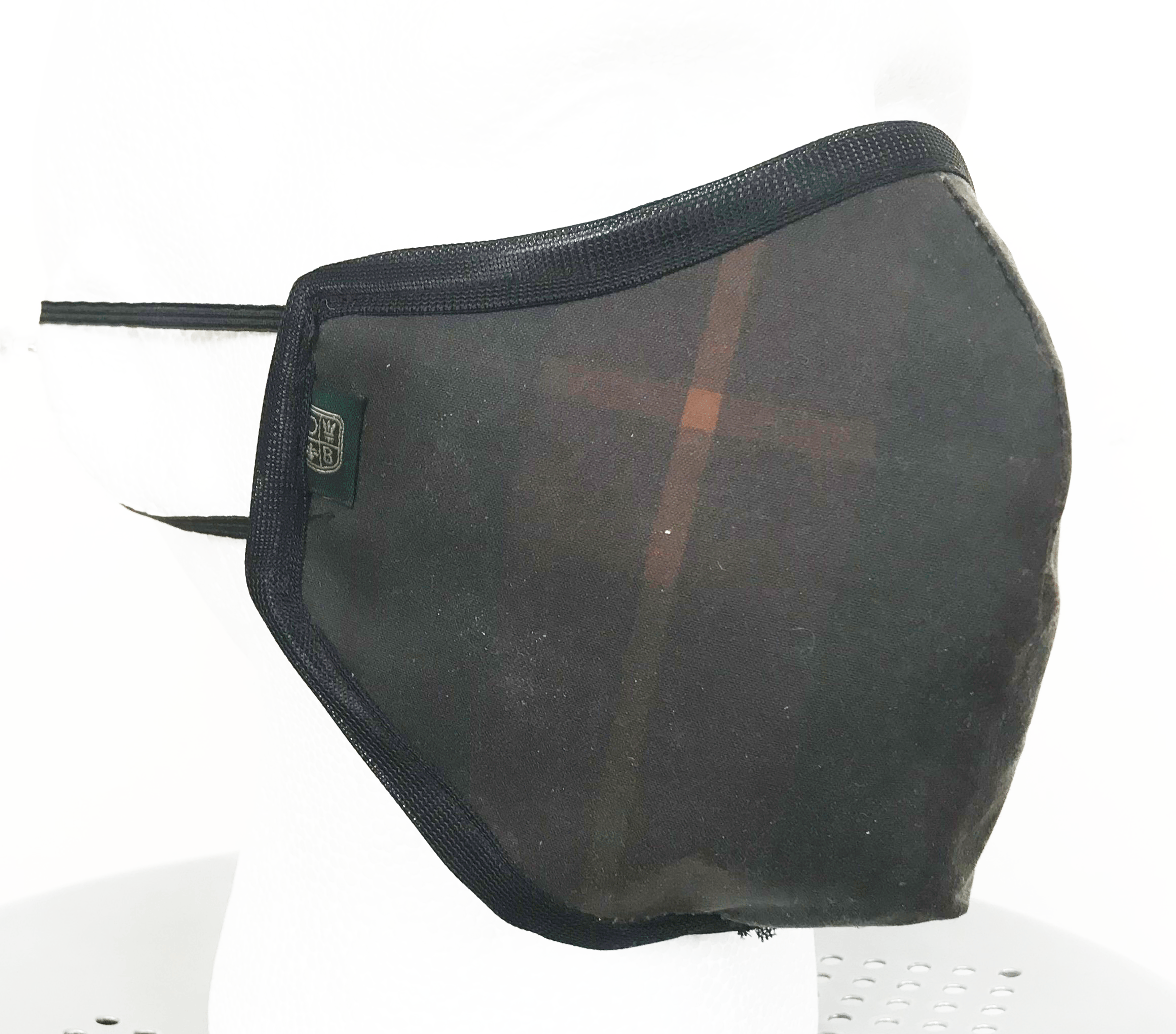 FM03 - Tartan Wax Face Mask - HONEY