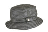 HW36 - Quilted Wax Bush Hat - OLIVE - Oxford Blue