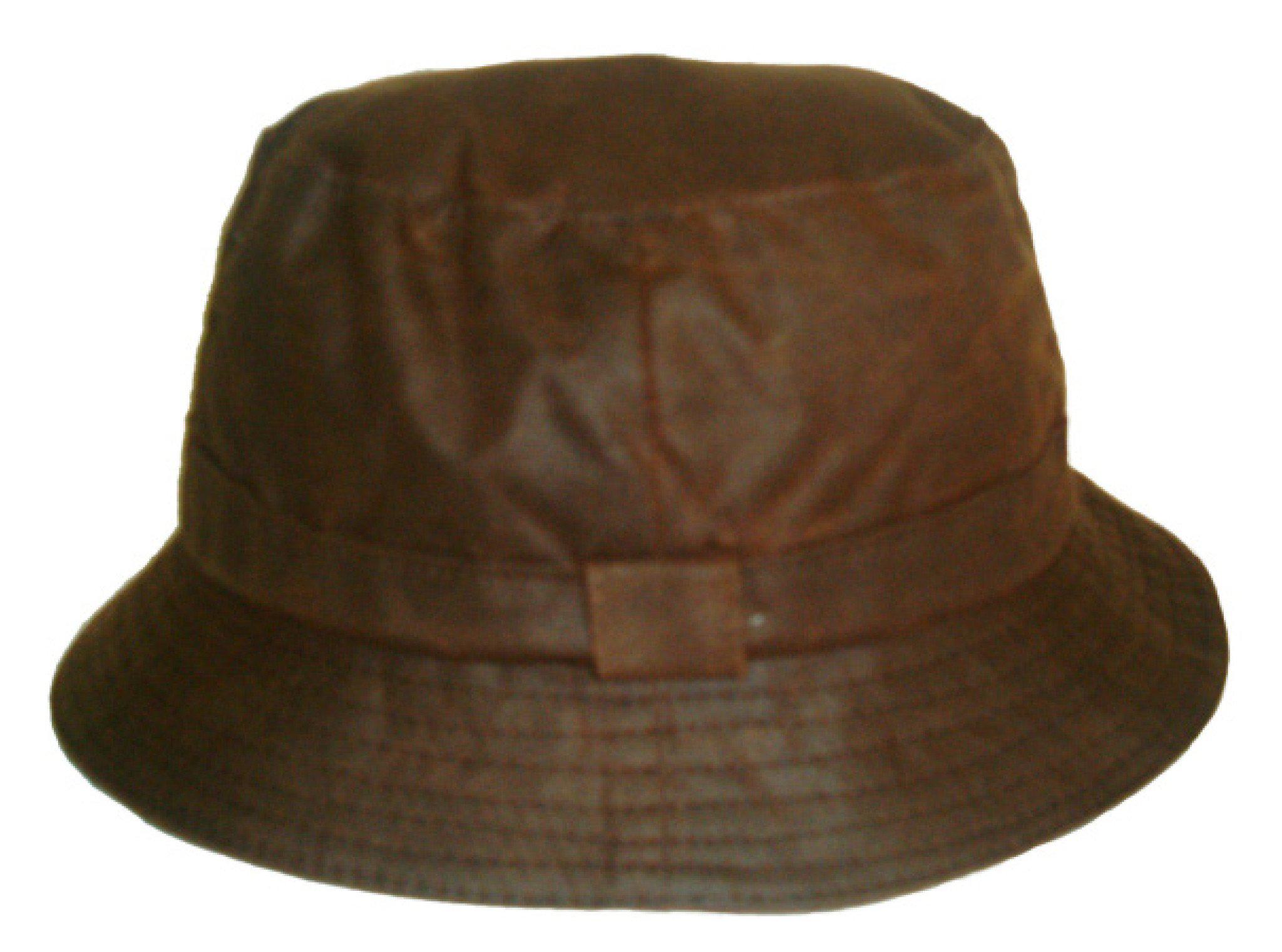 HW55 - Antique Wax Bush Hat - Oxford Blue