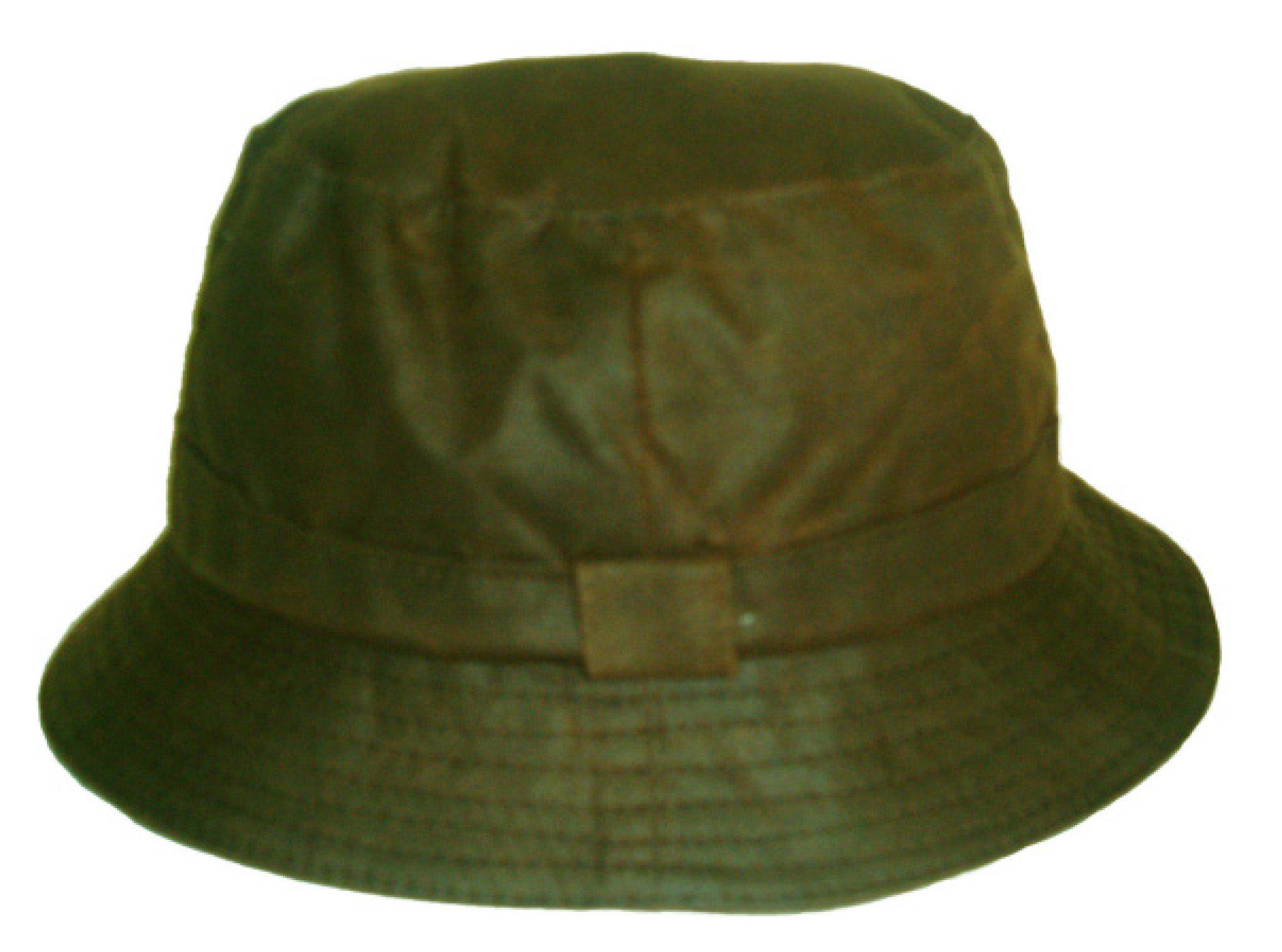 HW55 - Antique Wax Bush Hat - Oxford Blue