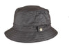 HW77 - Wax Bush Hat - BROWN - Oxford Blue