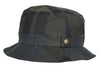 HW95 - Bush Hat Tartan Wax - DUNDEE - Oxford Blue