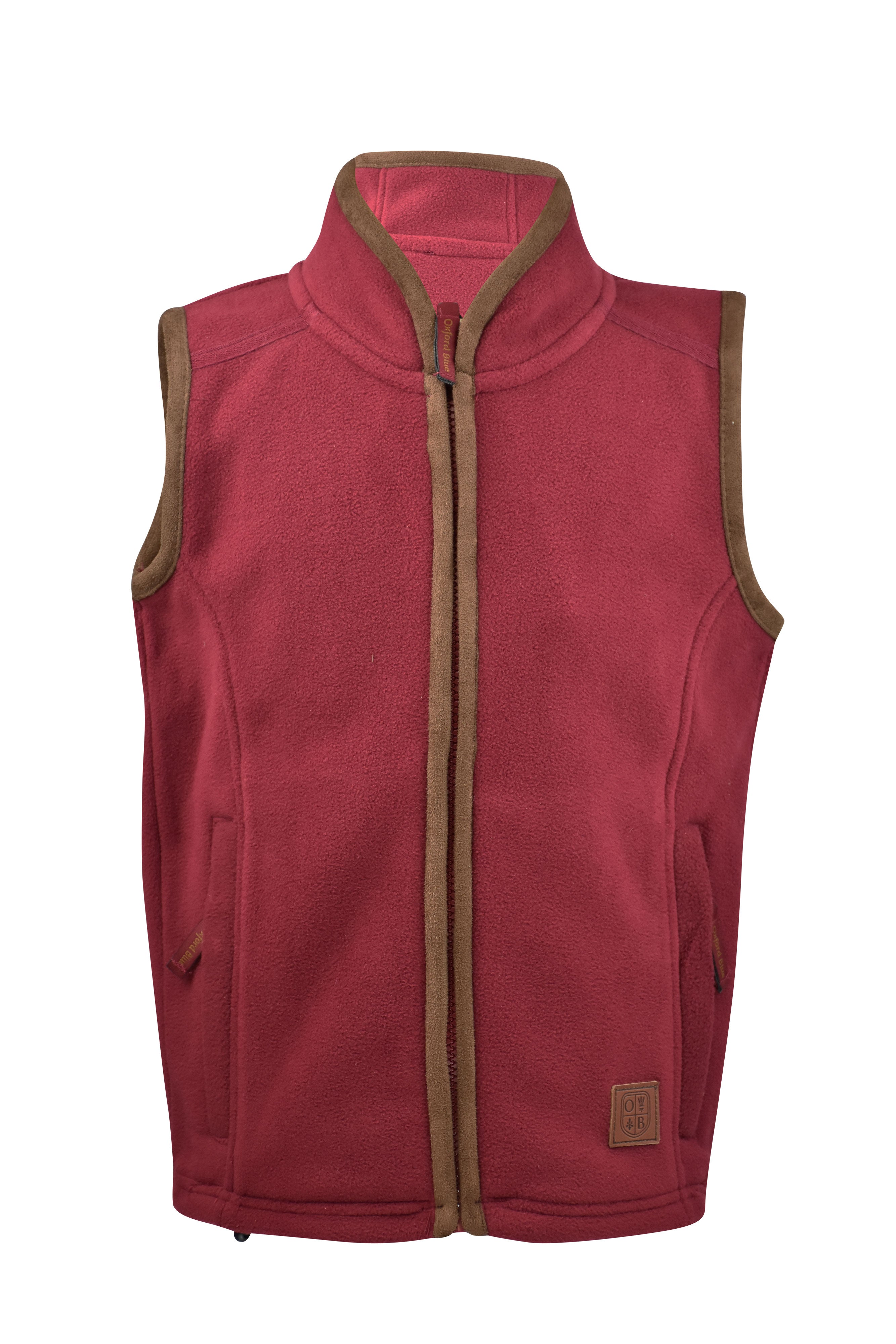 KF01 - Kids Fleece Gilet - RUBY - Oxford Blue