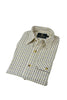 KSH01 - Kids Full Sleeve Tattersall Shirt - GREEN - Oxford Blue