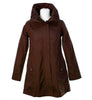 LJ064 - Women's New England Coat - BROWN - Oxford Blue