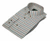 MCS205 - Men's Ghent Check Shirt - Oxford Blue