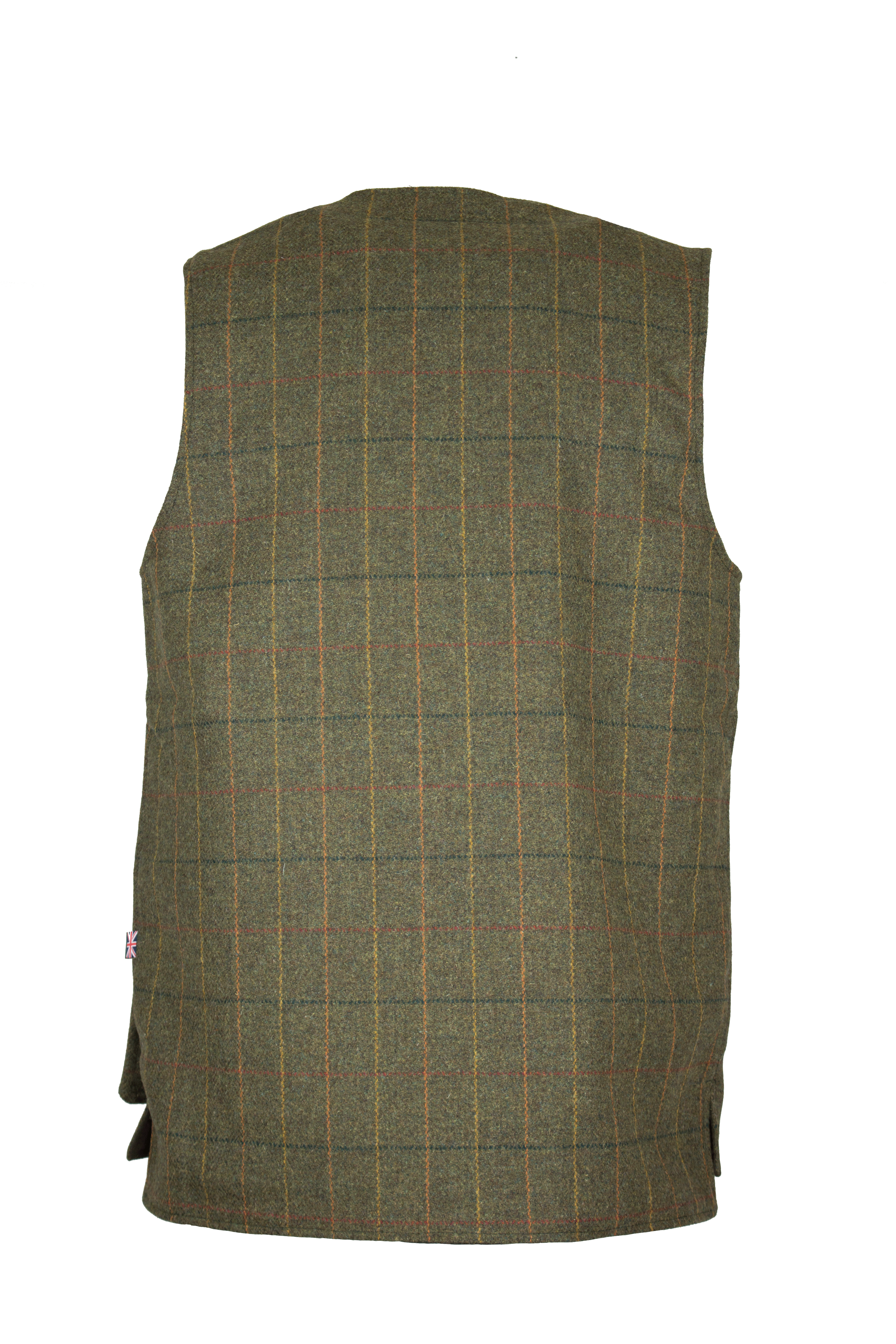 MT10 - Men's Braemer Shootong Gilet - GREEN CHECK