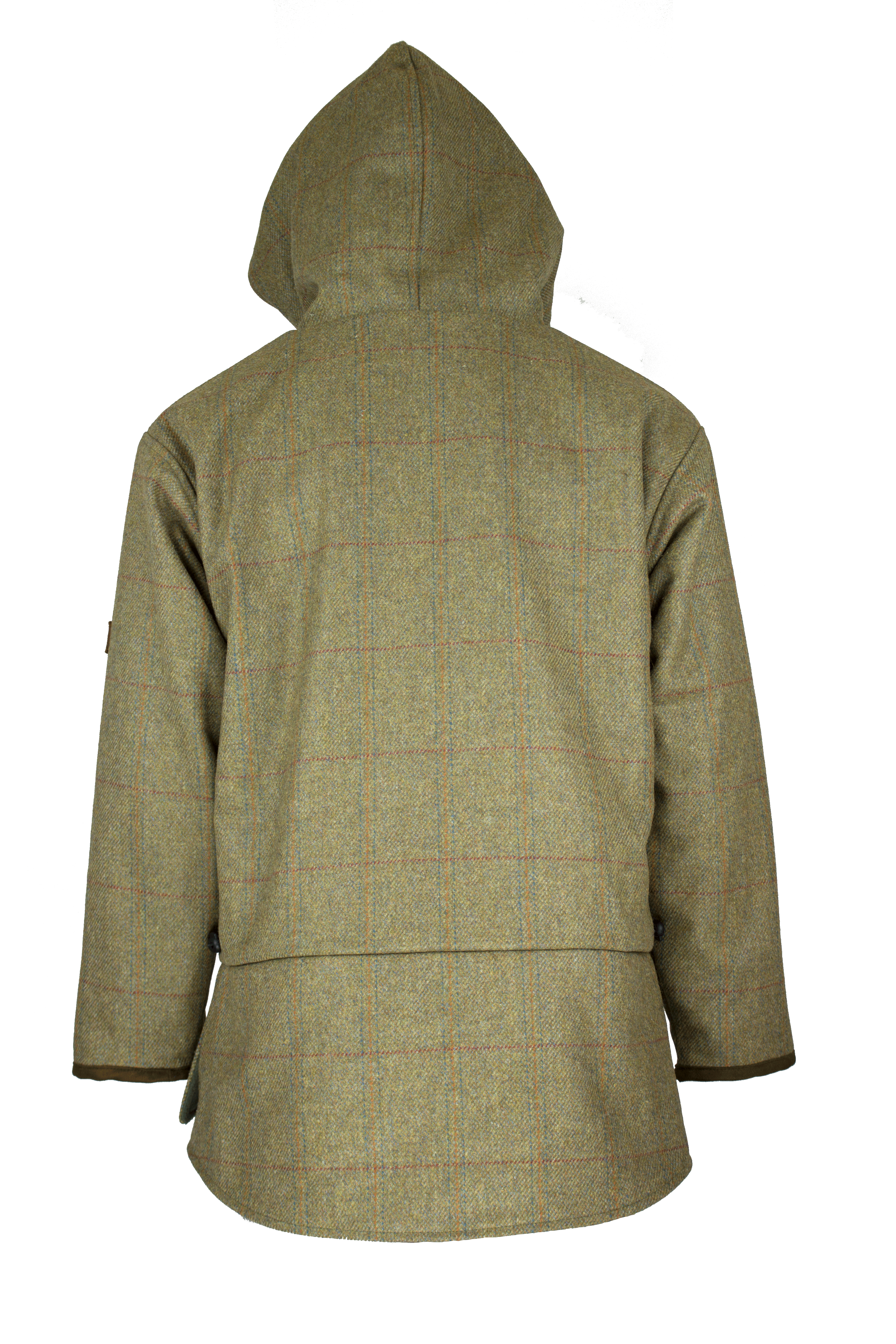 MT11 - Men's Braemer Tweed Smock - WHEAT - Oxford Blue