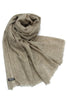 Plain Shaded Cashmere Scarf - Light Coffee - Oxford Blue