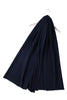Plain Pure Cashmere Scarf - Navy Blue - Oxford Blue