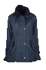 W02 - Women's Olivia Waxed Jacket - NAVY - Oxford Blue