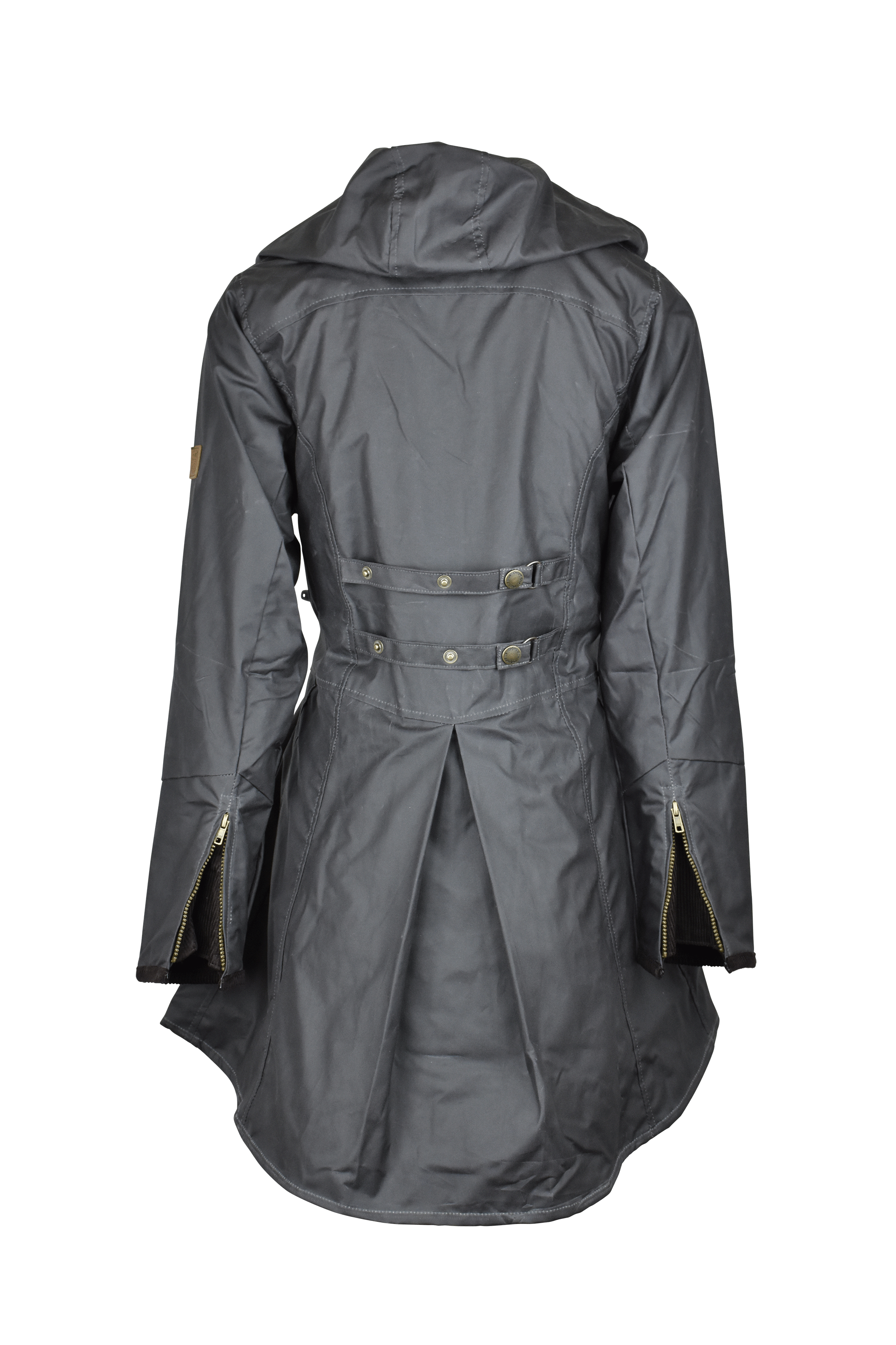 W02 - Women's Olivia Waxed Jacket - GREY