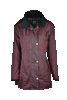 W02 - Women's Olivia Waxed Jacket - PLUM