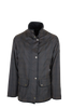 W04 - Women's Tartan Eltham Wax Jacket - CALEDONIA - Oxford Blue